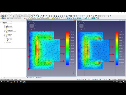 Видео: Как не угодить в ловушку МКЭ пример использования Tie, считаем сварной шов.