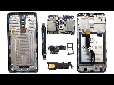 Видео: Разбираем смартфон Meizu Note 8 teardown