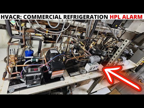 Видео: HVACR: Коммерческая система охлаждения с водяным источником не охлаждает (сигнализация Copeland/E...