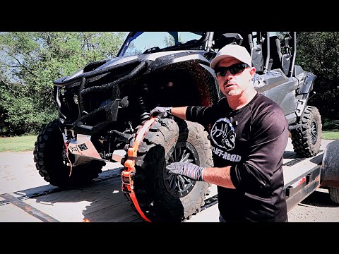 Видео: Как правильно закрепить квадроцикл или внедорожник (метод «через колесо») | FISHER’S OFF-ROAD | 2025