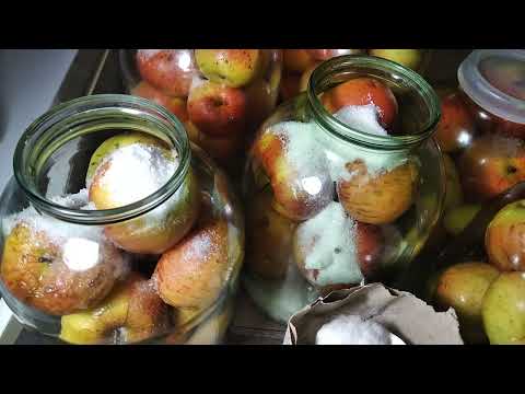 Видео: Моченые яблоки в конце января! 🍎🍏 Чудесный рецепт, не пожалеете!