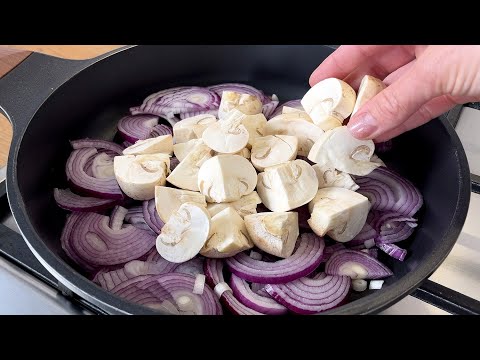 Видео: ❗️Это самые вкусные грибы с луком, которые я когда-либо ел! Грибы за 5 минут!