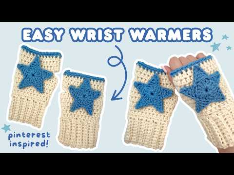 Видео: Простые в вязании крючком перчатки без пальцев ★ для начинающих | как вязать крючком