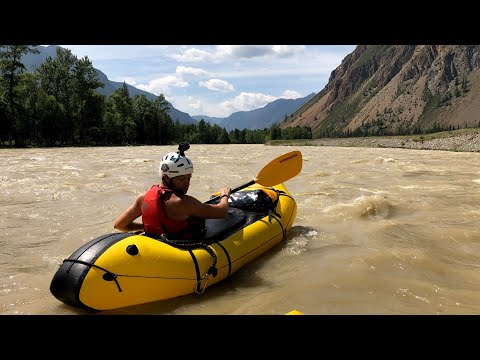 Видео: Привязал к себе пакрафт и поплыл. Как не потерять пакрафт на сплаве