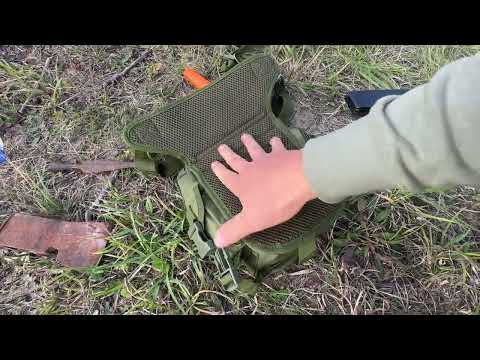 Видео: Сумка скарбошукача для знахідок на стегно.  3 в 1 - сумка, хабарниця, кобура пінпоінтера.