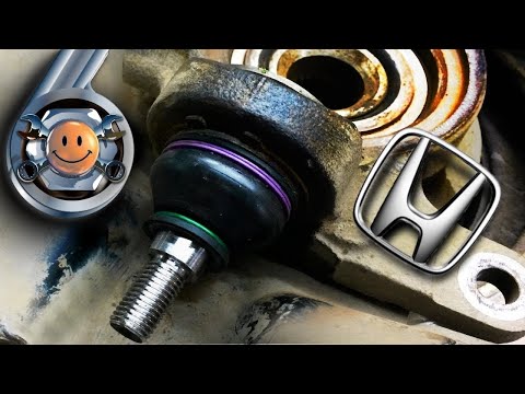 Видео: ПРОСТАЯ ЗАМЕНА ШАРОВОЙ Honda. Как поменять шаровую опору.  (dzen.ru/garage_6)