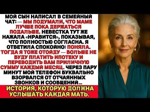 Видео: Мой сын хотел чтобы я исчезла Но уже через несколько часов они узнали как дорого стоит потерять меня
