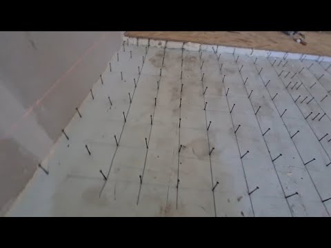 Видео: Вирівнювання підлоги плитами OSB. Супер метод!