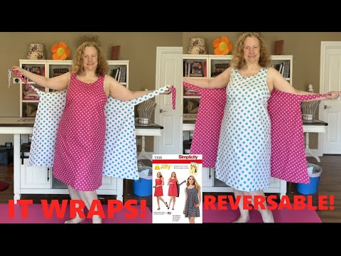 Видео: Я сшила платье BETTER WALKAWAY (оно облегает, оно двустороннее, хорошо сидит!)