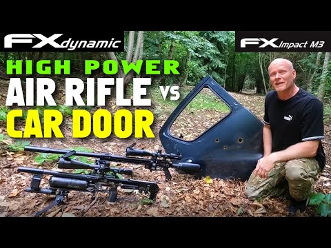 Видео: МОЩНЫЕ ПНЕВМАТИЧЕСКИЕ ружья против автомобильной двери | Испытание FX IMPACT M3 и FX DYNAMIC!