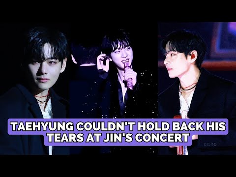 Видео: 😭 Тэхён не смог сдержать слёз на концерте Джина — так сильно скучаю по Чонгуку!