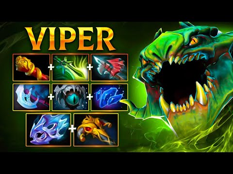 Видео: керри ВАЙПЕР в НЕРЕАЛЬНОЙ зарубе !!! - carry VIPER DOTA 2