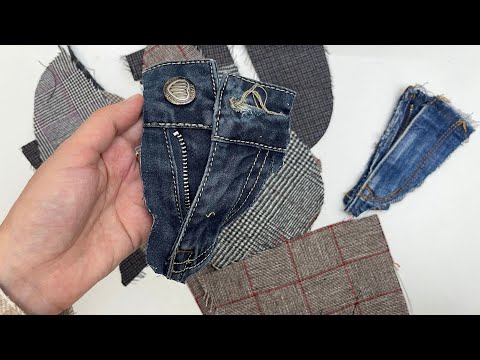 Видео: Превратите обрезки ткани и джинсов в очаровательные брелоки!