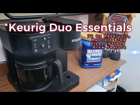 Видео: K-Duo Essentials, капсульная кофеварка для горячего и холодного кофе на одну порцию