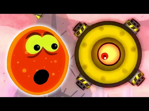Видео: Суровый ЛИЗУН ГЛАЗАСТИК выбрался на улицу! Игра Tales from Space About a Blob с ПАПУЛЕЙ