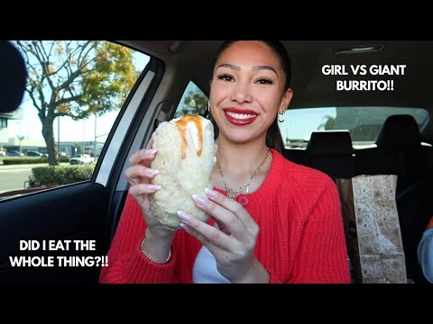 Видео: ГИГАНТСКИЙ БУРРИТО МУКБАНГ! Я ЧТО, ВСЁ СЪЕЛ?!