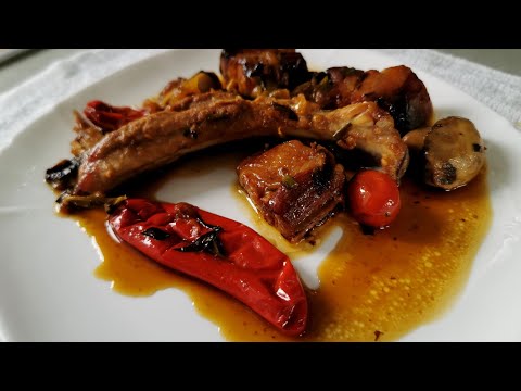 Видео: Мясо с овощами быстро и просто