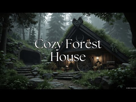 Видео: Музыка Глубокого Исцеления Уютный Лесной Дом ~ Атмосфера для Сна, Дзен и Спокойствия