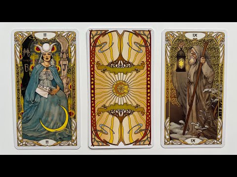 Видео: Обзор Золотое Таро Уэйт Арт-Нуво, Golden Art Nouveau Tarot 👑🔮