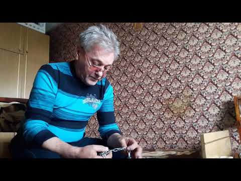 Видео: ( + ) и ( - ) кастинговой сети на цепи