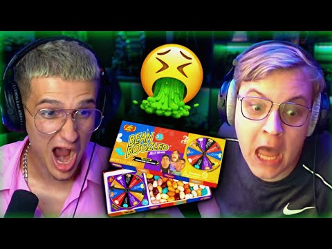 Видео: ПЯТЁРКА ПРОБУЕТ САМЫЕ НЕ ВКУСНЫЕ КОНФЕТЫ - BEAN BOOZLED с МЕЛЛШЕРОМ