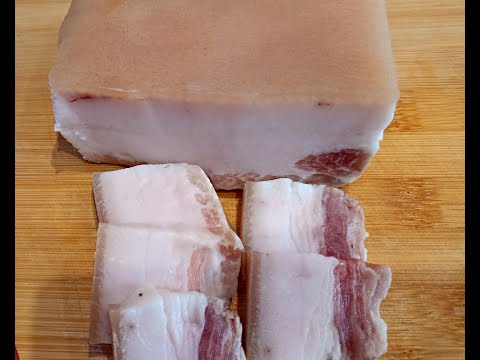 Видео: Сало соленое в горячем рассоле