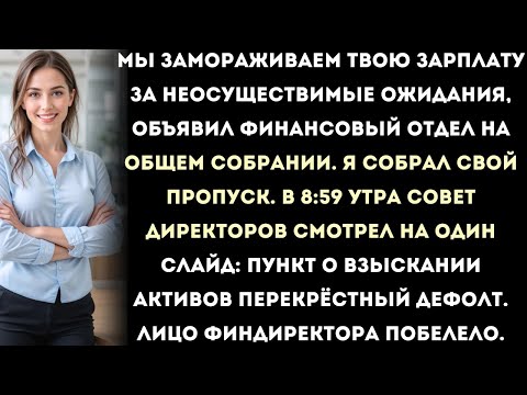 Видео: они заморозили мою зарплату – я запустил перекрёстное взыскание активов,