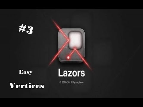 Видео: Lazors прохождение игры 3 стаж vertices 20-30 уровни