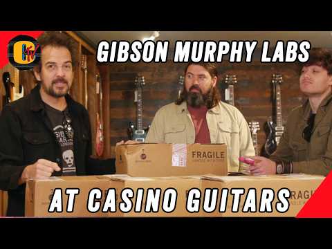 Видео: Распаковка Gibson Murphy Labs