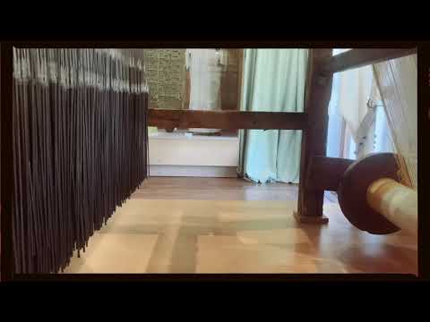 Видео: Жаккардовый станок