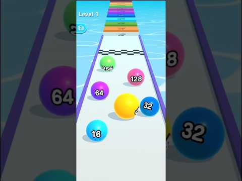 Видео: ❌️Level 1 - BallRun2048 #BallRun2048 #mobile #mobilegame #mobilegames #прохождение #прохождениеигры