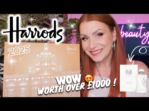 Видео: Распаковка адвент-календаря ароматов HARRODS 2025 | Роскошные духи стоимостью более 1000 фунтов с...
