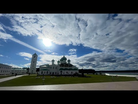 Видео: 3-й, 6-й часы. Божественная Литургия. Панихида. Свято-Троицкий Александра Свирского монастырь.