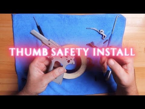 Видео: Как установить предохранительный клапан! | 1911 Tech |