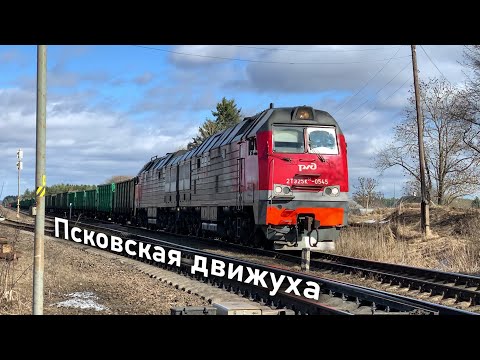 Видео: Тёплая весна на Псковщине: станции Торошино и Карамышево