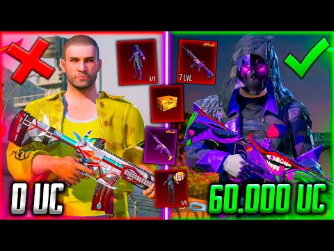 Видео: 😨 УСПЕХ! ПРОКАЧКА АККАУНТА на 60 000 UC В PUBG MOBILE! ПРОКАЧАЛ Шута С 1 до 7 УРОВНЯ В ПУБГ МОБАЙЛ!