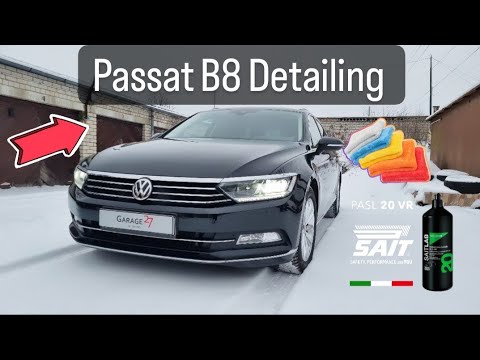 Видео: VW Passat B8 DETAILING.  Детейлинг Пассат Б8.