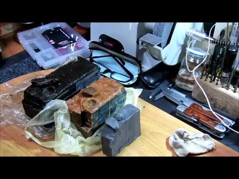Видео: Пушсало с автопластилином и отработкой.