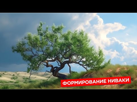 Видео: Формирование ниваки из яблони сибирской в питомнике Ниваки