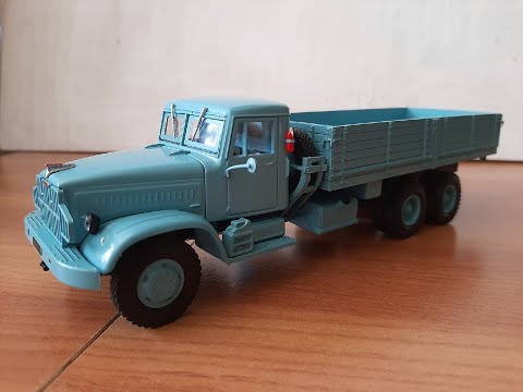 Видео: Легендарные грузовики СССР №67 КРАЗ 257 MODIMIO