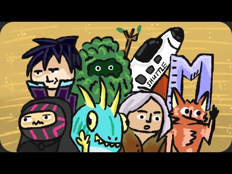 Видео: Восемь стримеров и ОДНА игра - Pummel Party