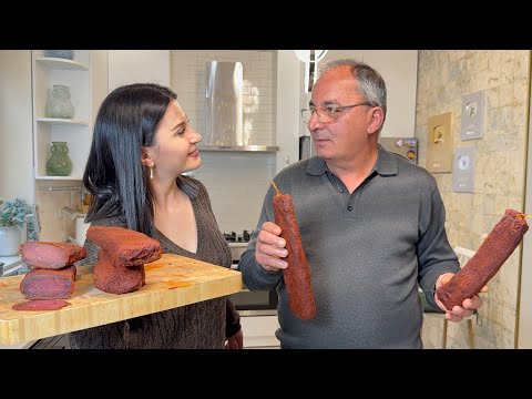 Видео: БАСТУРМА - ВЯЛЕНОЕ МЯСО ПО АРМЯНСКИ / ГОТОВЛЮ ВПРОК/ ВКУСНЕЕ НИЧЕГО НЕТ 