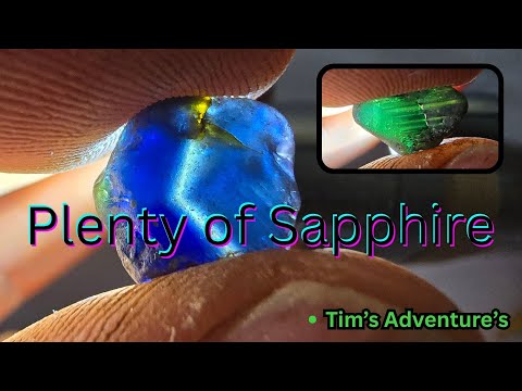 Видео: Много сапфира