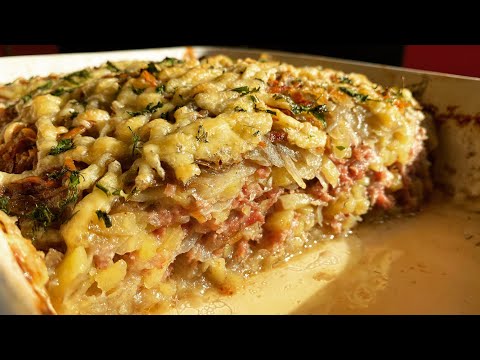 Видео: Запеканка с ФАРШЕМ и КАРТОФЕЛЕМ + КАПУСТА!🥬🥔🥩Casserole with minced potatoes and cabbage!