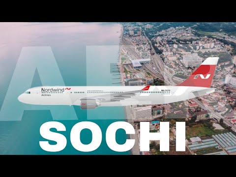 Видео: Airbus A330 а/к Nordwind Airlines | Рейс Санкт-Петербург — Сочи