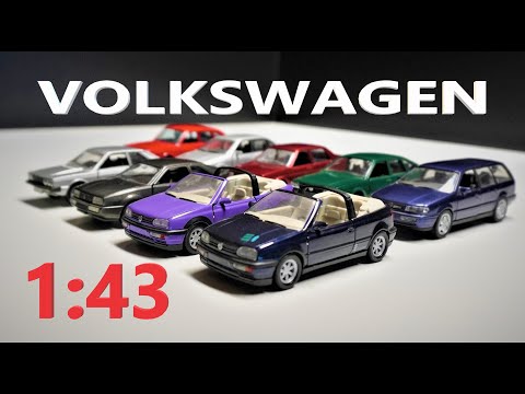 Видео: Фолксваген от Шабак Гама модели автомибей 1:43 колекция ВАГ
