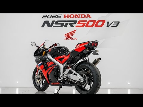 Видео: Представлен новый HONDA NSR500 V3 2026 года. Наконец-то запущен!!!