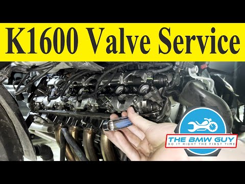 Видео: Проверка зазоров клапанов BMW K1600