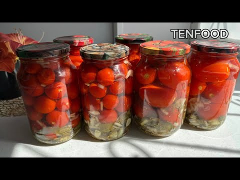 Видео: Маринованные помидоры! Самый лучший рецепт 💯👍