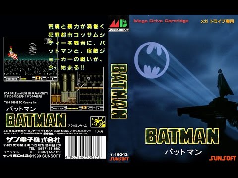 Видео: Неординарное прохождение Batman на sega